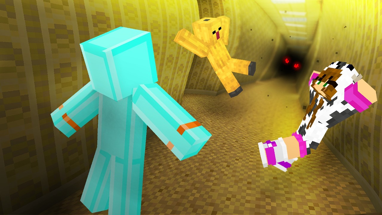 ВЫЖИВАНИЕ в подсобных помещениях Minecraft