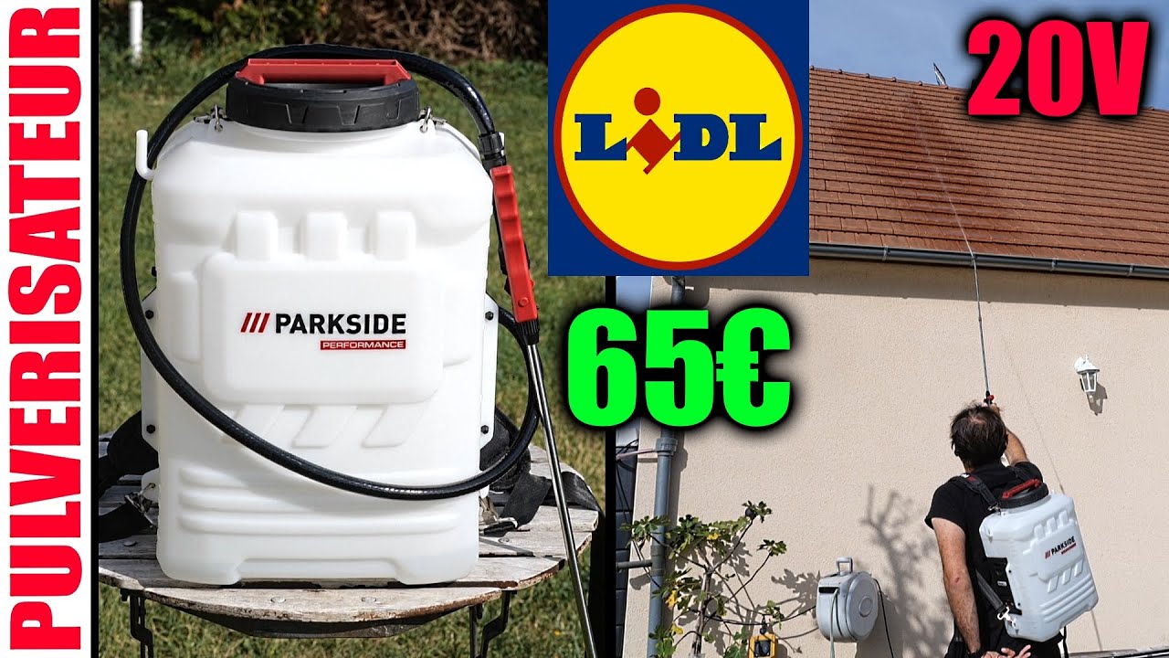 LIDL Аккумуляторный распылитель под давлением 20v PARKSIDE PERFORMANCE PRDSP 20-Li b2 6 BAR
