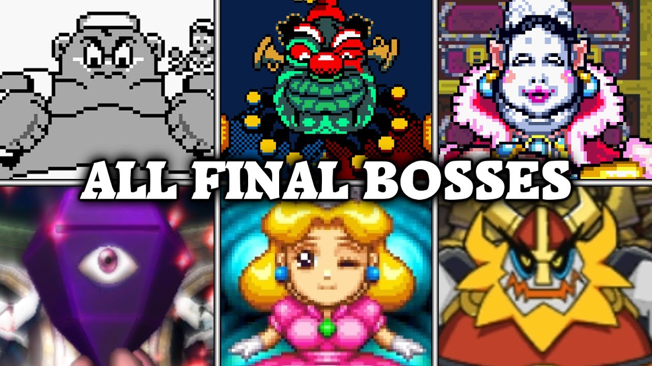 Evolution of Final Boss Fights in Wario games