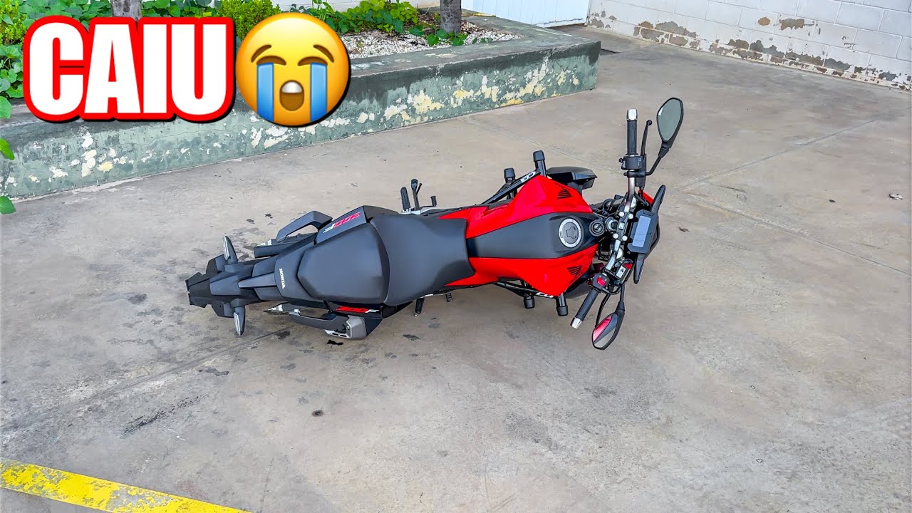 TESTEI O NOVO PROTETOR STUNT RACE DA NOVA CB 300F TWISTER