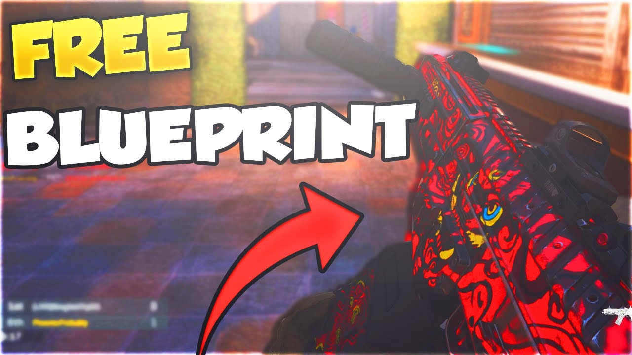 NEW FREE BLUEPRINT IN MODERN WARFARE!!