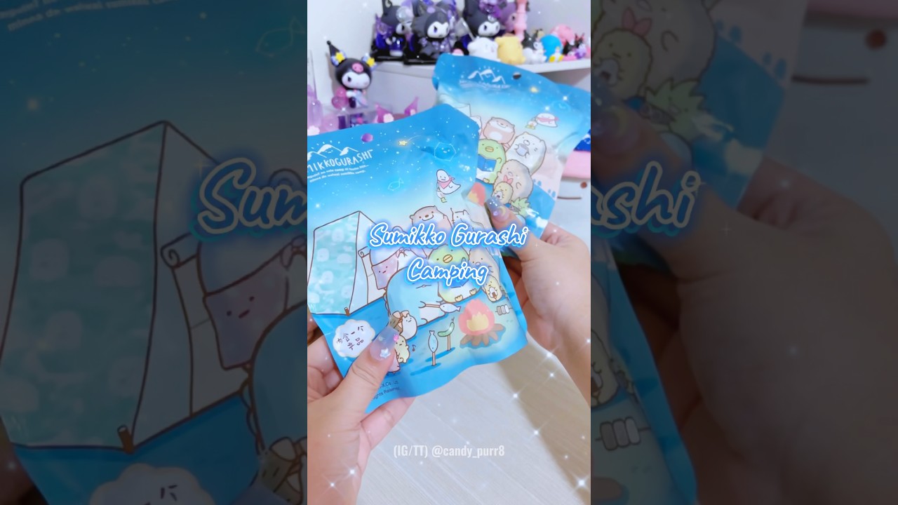 Sumikko Gurashi Camping Series Plush Toy Blind bag #sumikkogurashi #すみっコぐらし #unboxing #blindbox