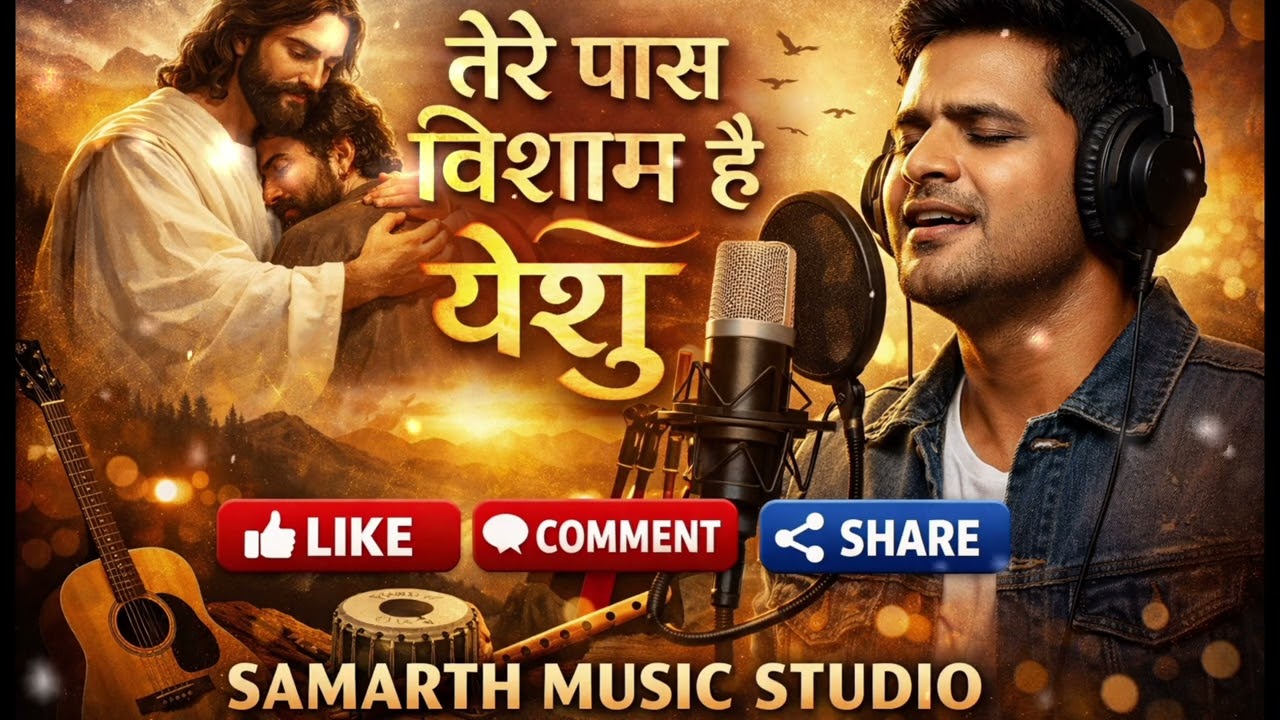 TERE PASS VISHRAM HAI YESHU/NEW SPIRITUAL SONG#christiansong #music 