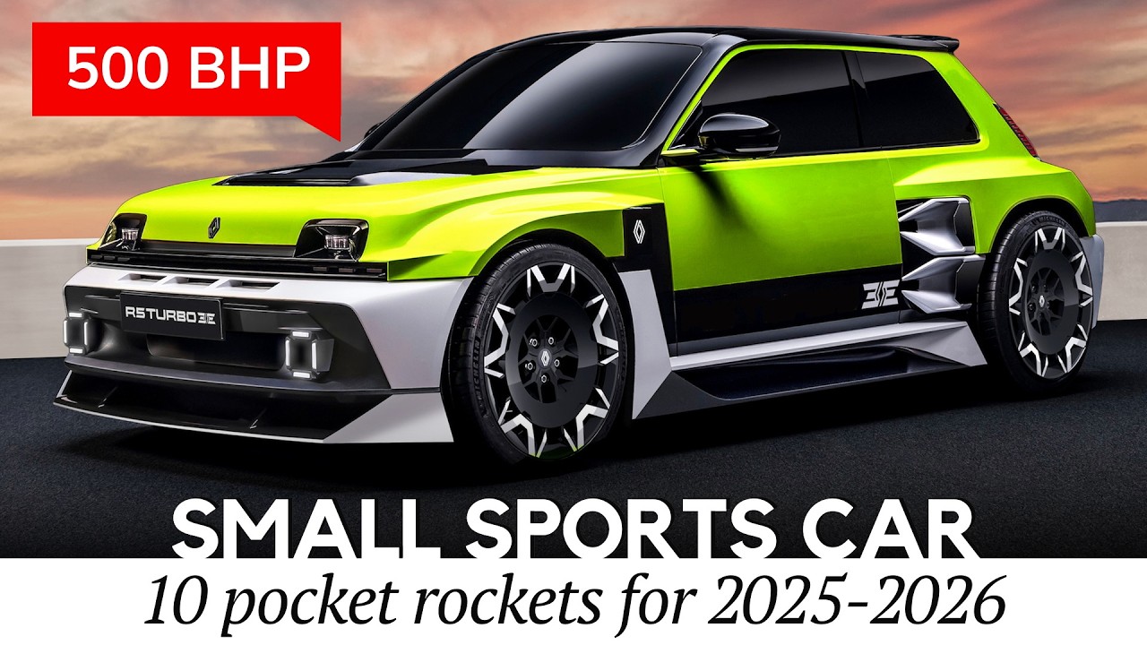 10 Smallest Sports Cars Packing a Powerful Kick Inside a Tiny Body