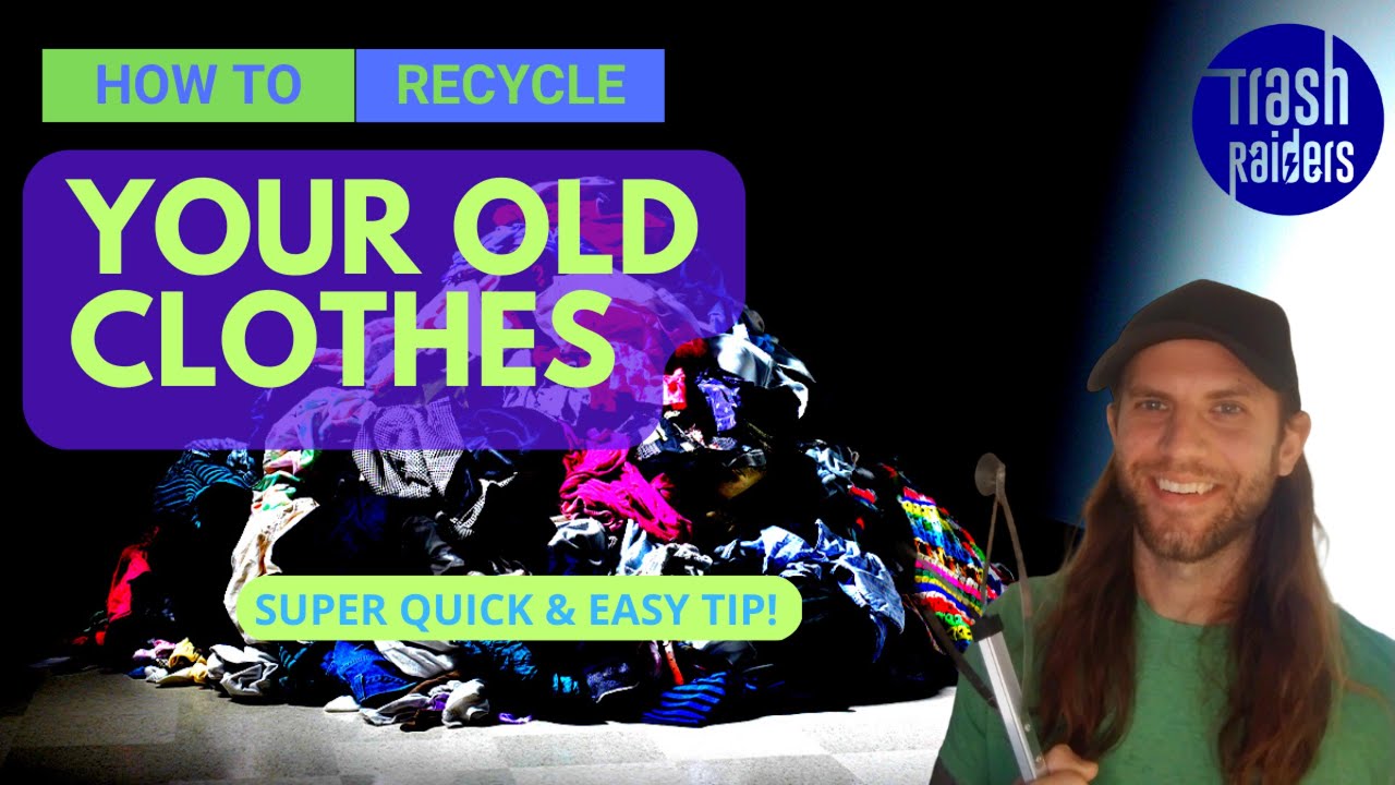 How To Recycle Your OLD CLOTHES and PRINTER CARTRIDGES