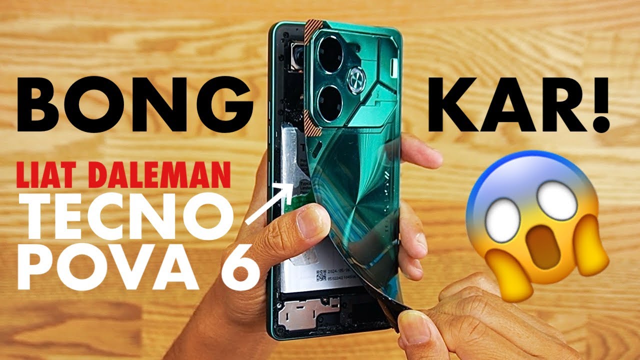 ISINYA BOBROK GAK SIH?! Bongkar Daleman TECNO POVA 6