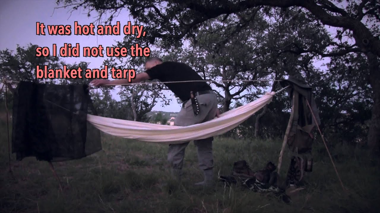 Bedroll & Haversack Camping in the 1800s: #5  Hammocks
