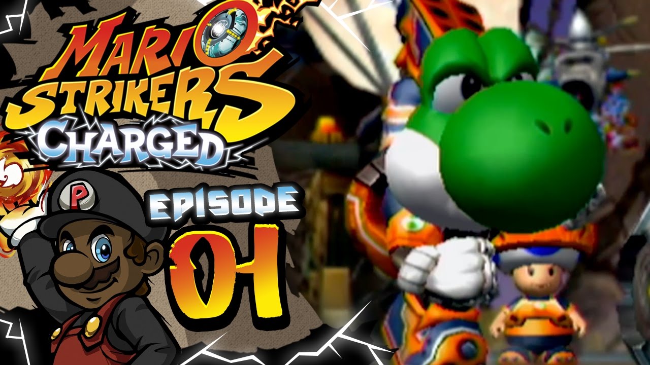 Mario Strikers заряжены: играем с PKSparkxx — часть 1 | «Наш капитан…»