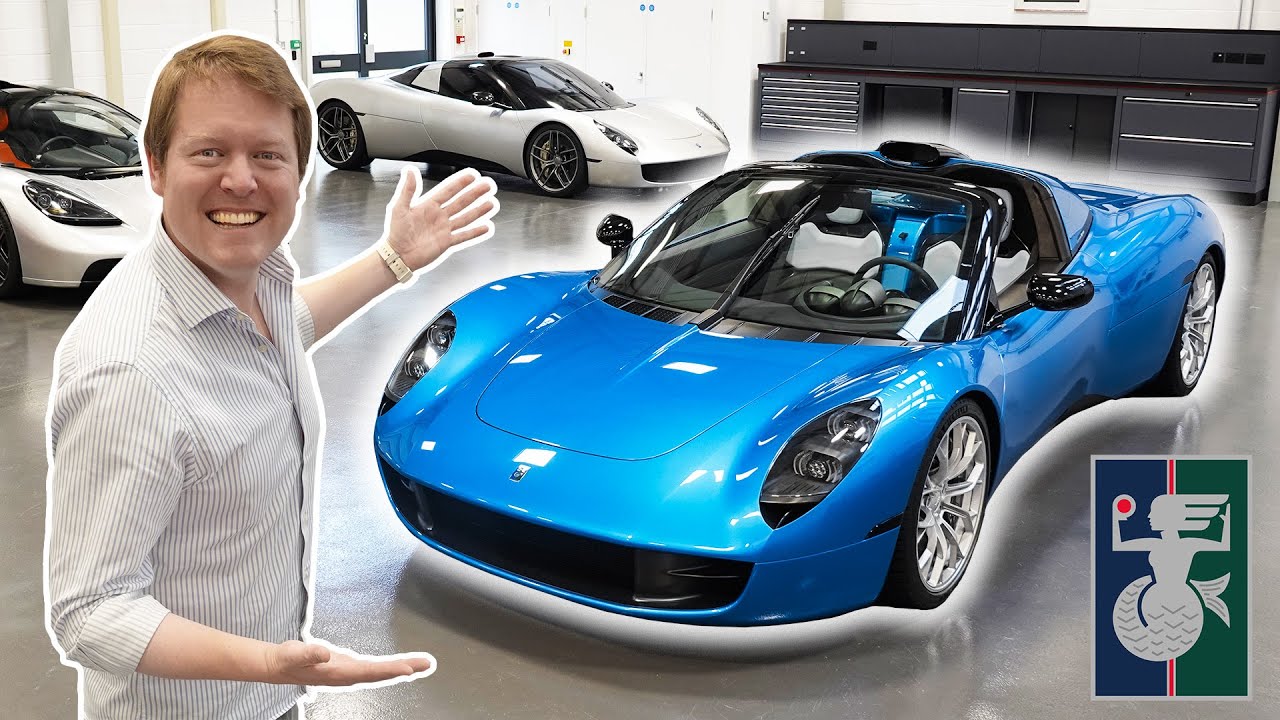 Новый GMA T.33 Spider — настоящий шедевр! Мечта любого автолюбителя.
