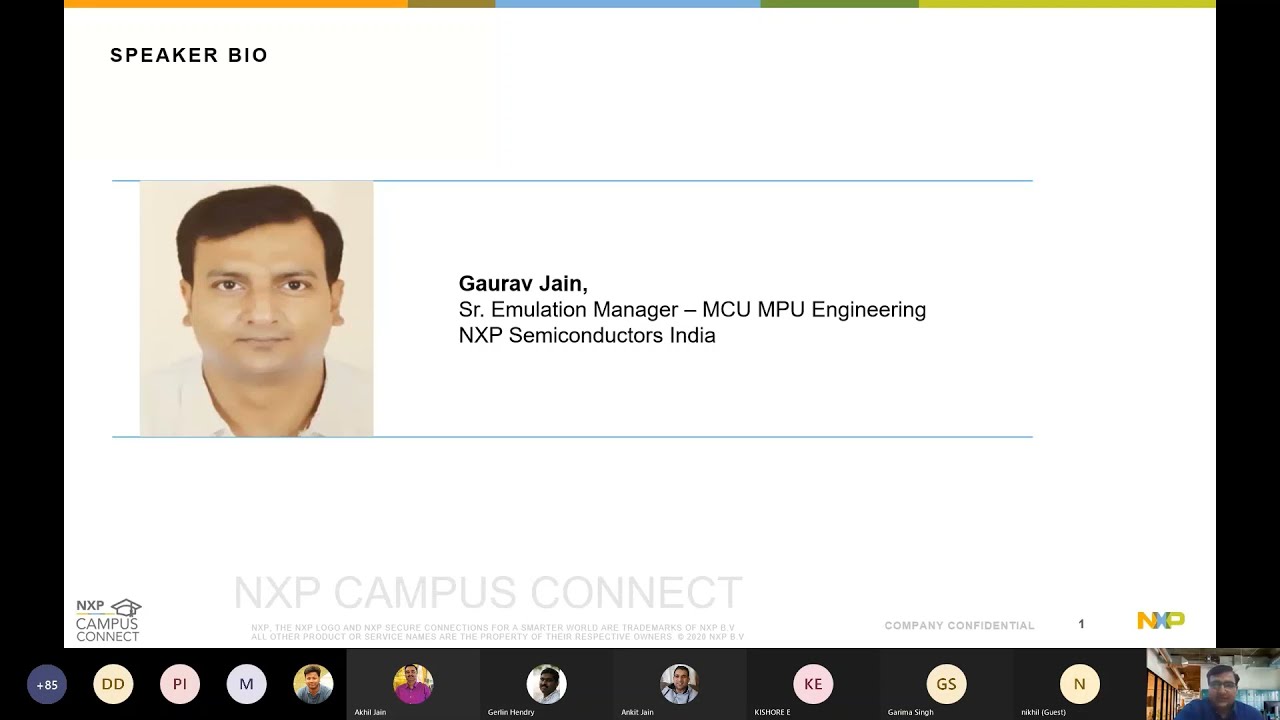 NXP CAMPUS CONNECT   06 July 2021   SoC Emulation Overview