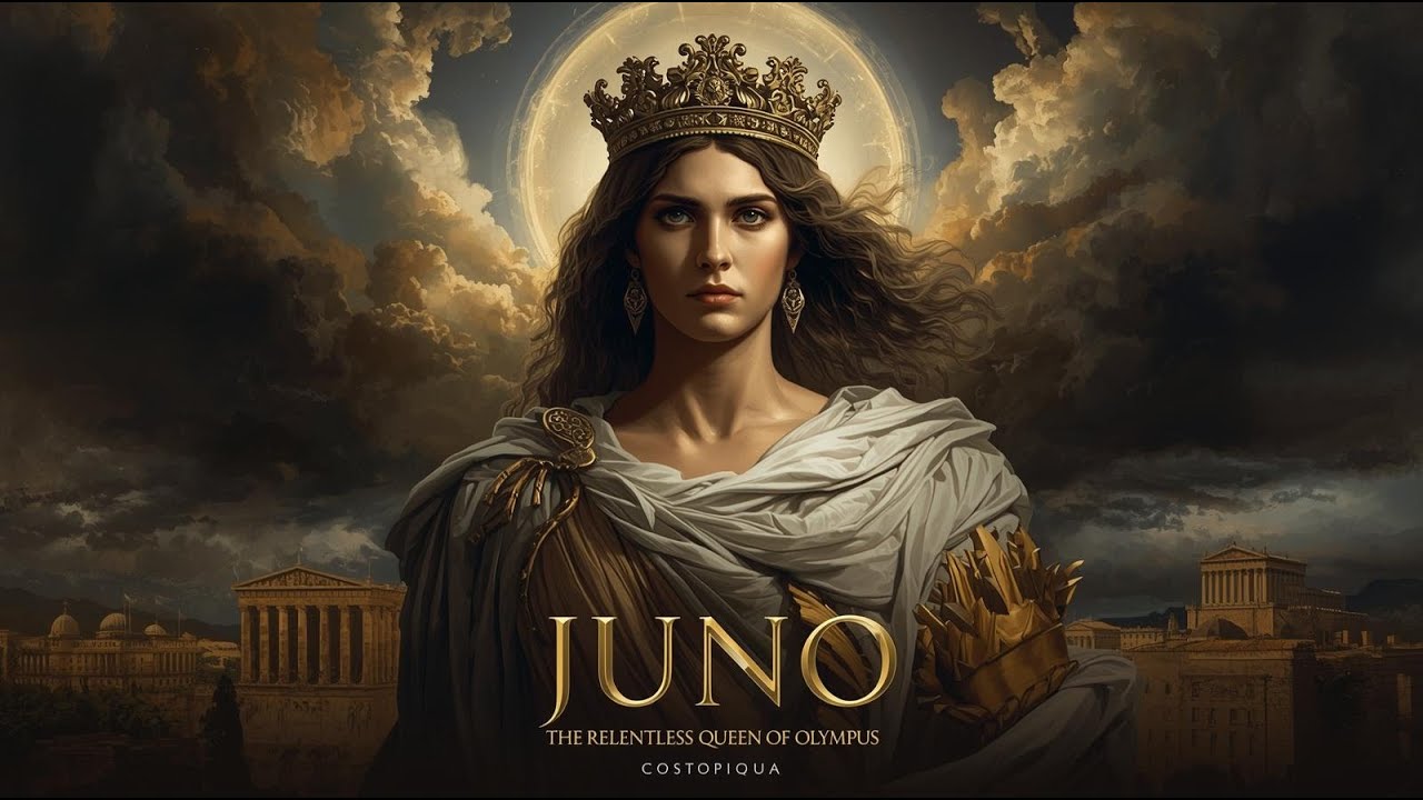 JUNO — A RAINHA IMPLACÁVEL DO OLIMPO | Mitos, Curiosidades e Segredos da Deusa Romana