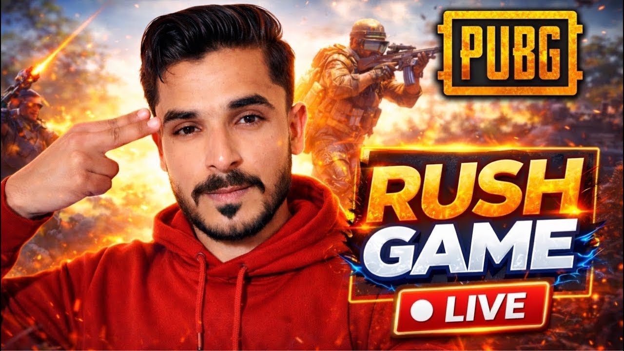 PUBG LIVE 🔴 RUSH FIGHTS & INTENSE BATTLES