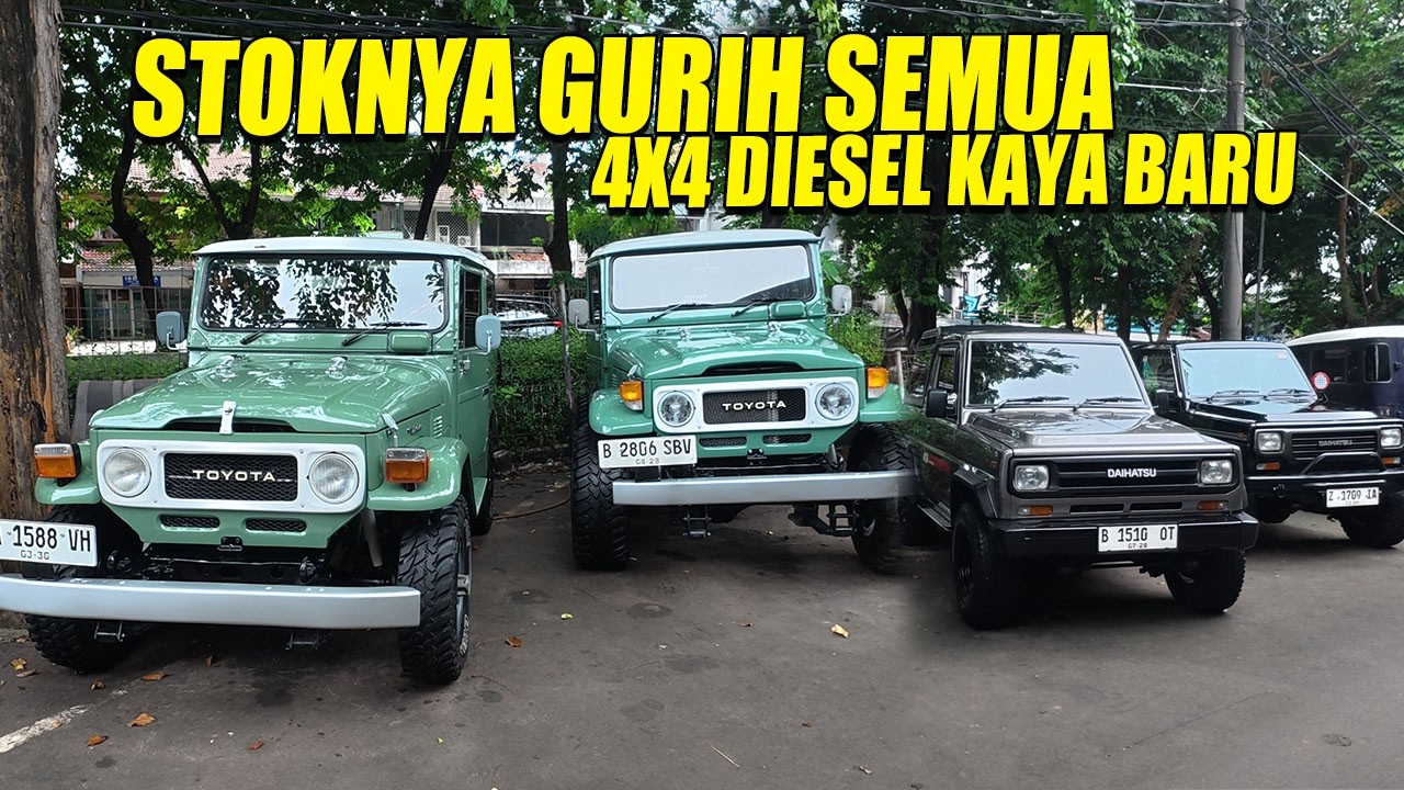 SURGA BANGET BUAT PECINTA 4X4 JEPANG KONDISI ISTIMEWA