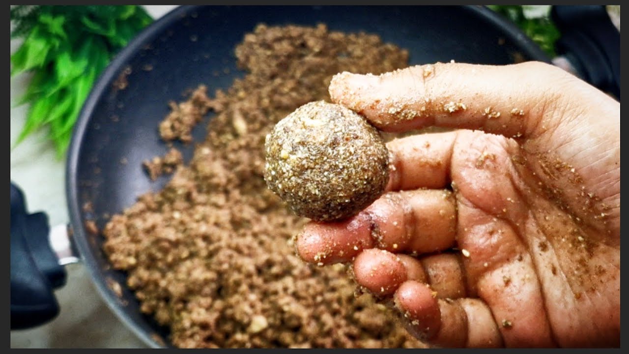 Ragi Ladoo For Hair Growth😋👌 | Iron Rich | No added Sugar No Jaggery | రాగి లడ్డు  @nenumetejuni 
