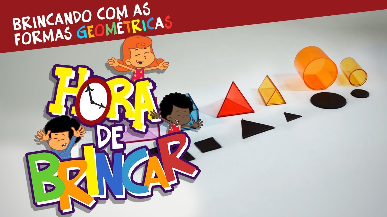 3 Palavrinhas - Hora de brincar - Formas Geométricas
