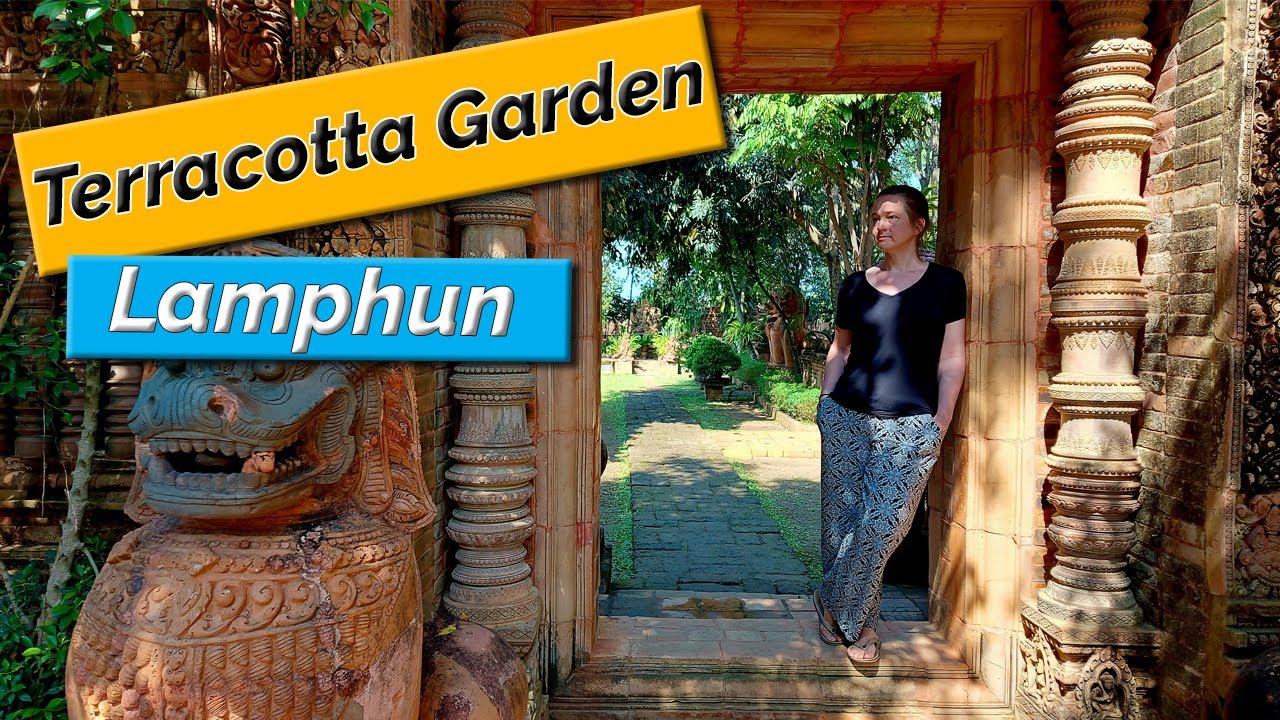 Take a guess!! HISTORICAL park??? Terracotta Garden - Lamphun Thailand