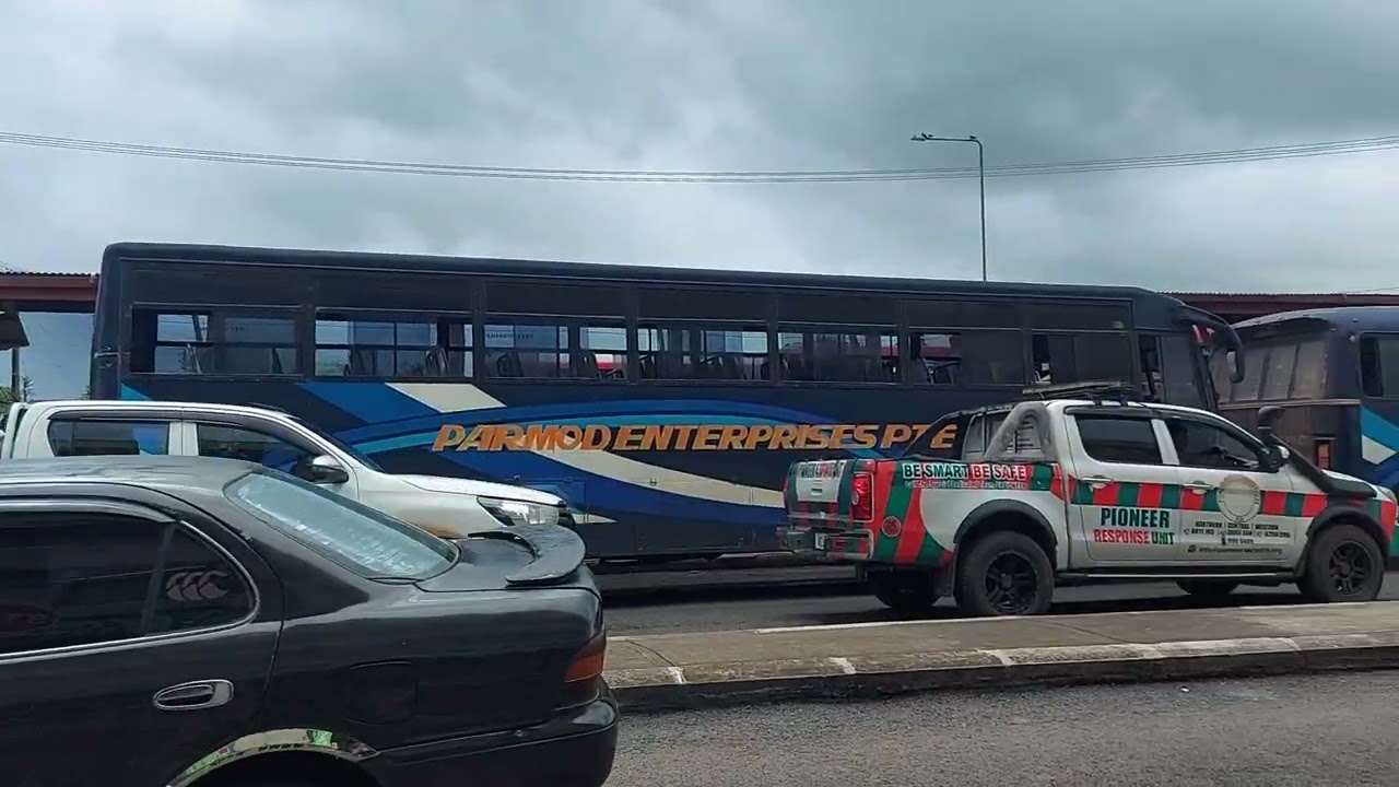 Labasa Bus Stand / Fiji Islands