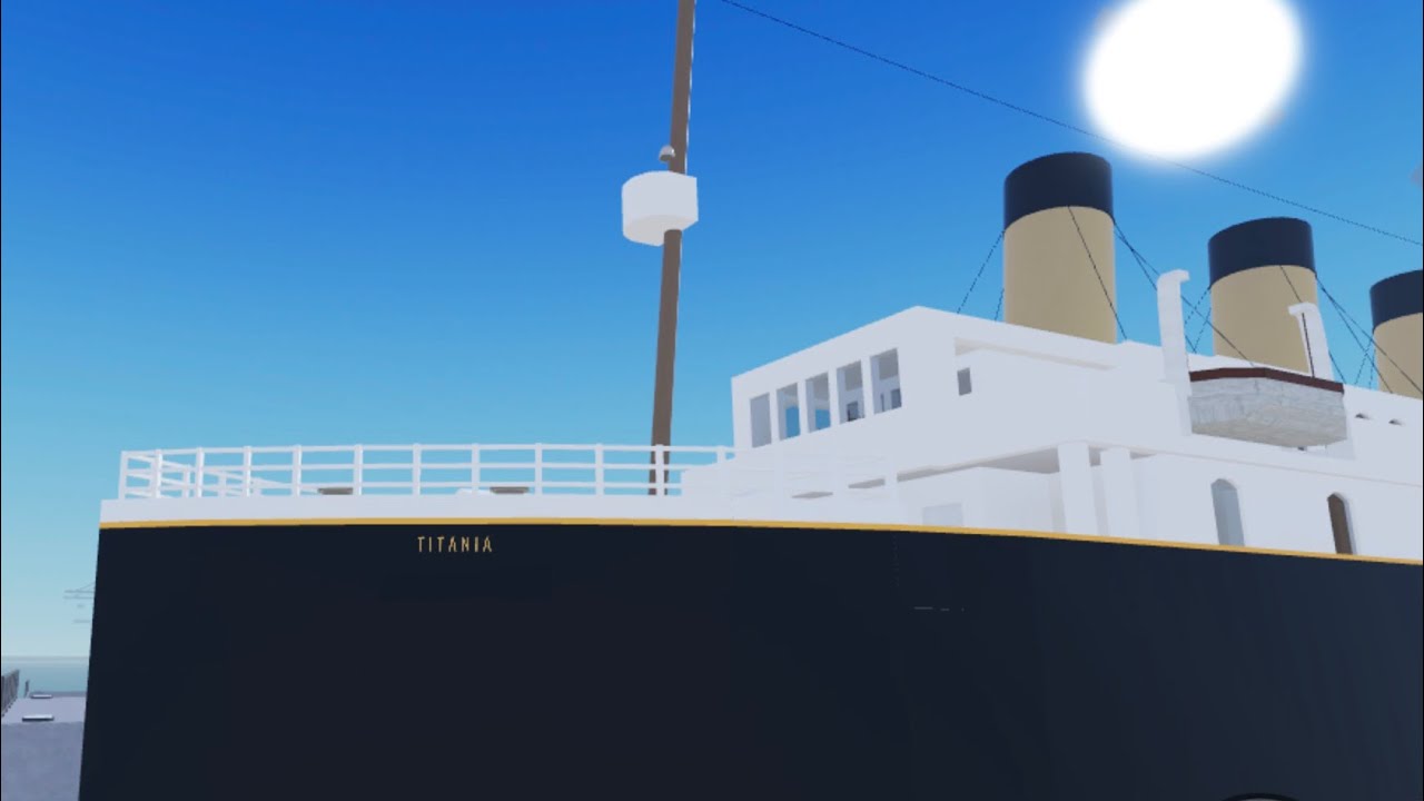 The roblox titanic movie remastered 