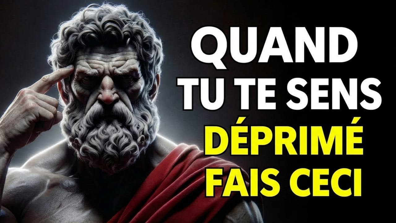 QUAND TU TE SENS MAL : APPLIQUE CES 8 Outils Stoïciens Pour Te Relever | Stoïcisme