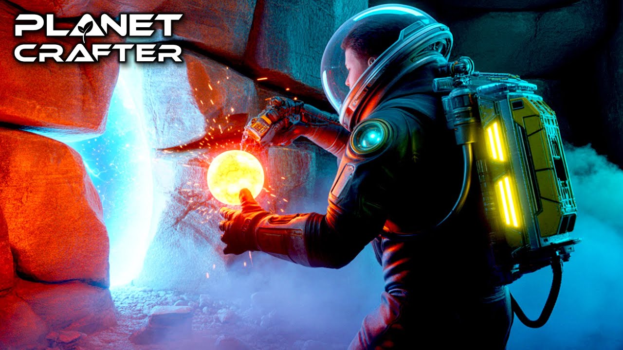 The Planet Crafter - Desbloqueei as Cavernas com Explosivos! 🚀 [EP23]