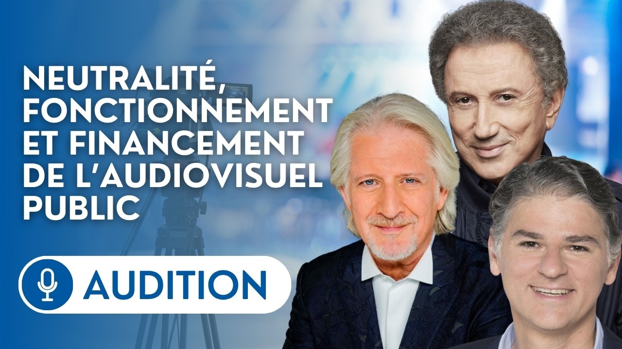 🔴 Michel Drucker, Patrick S&eacute;bastien et Jacques Cardoze devant la commission d&rsquo;enqu&ecirc;te