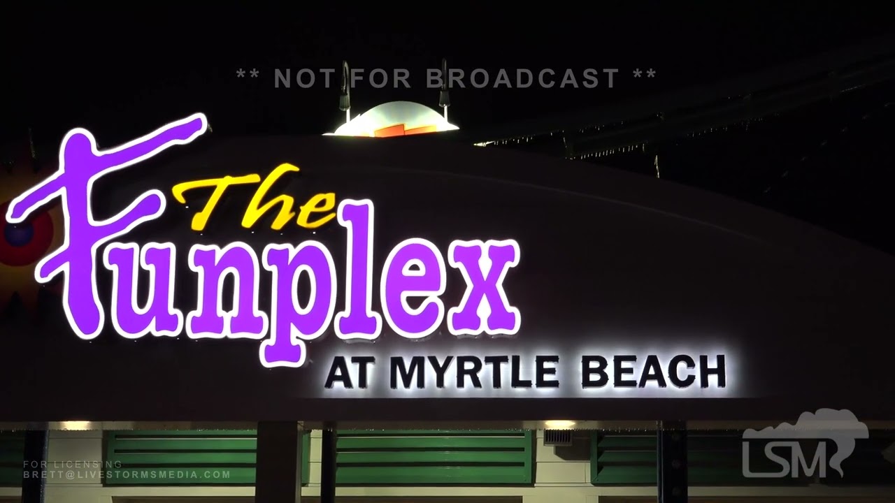 01-22-2022 Myrtle Beach, SC - Freezing Rain - Snow Flurries - Ice Accumulation on the Grand Strand