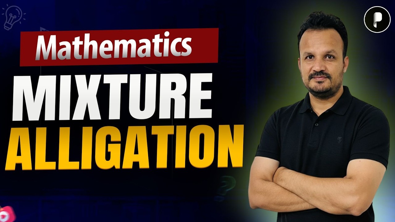 Mixture & Alligation Tricks | Maths for SSC, Railway & Banking Exams 2026