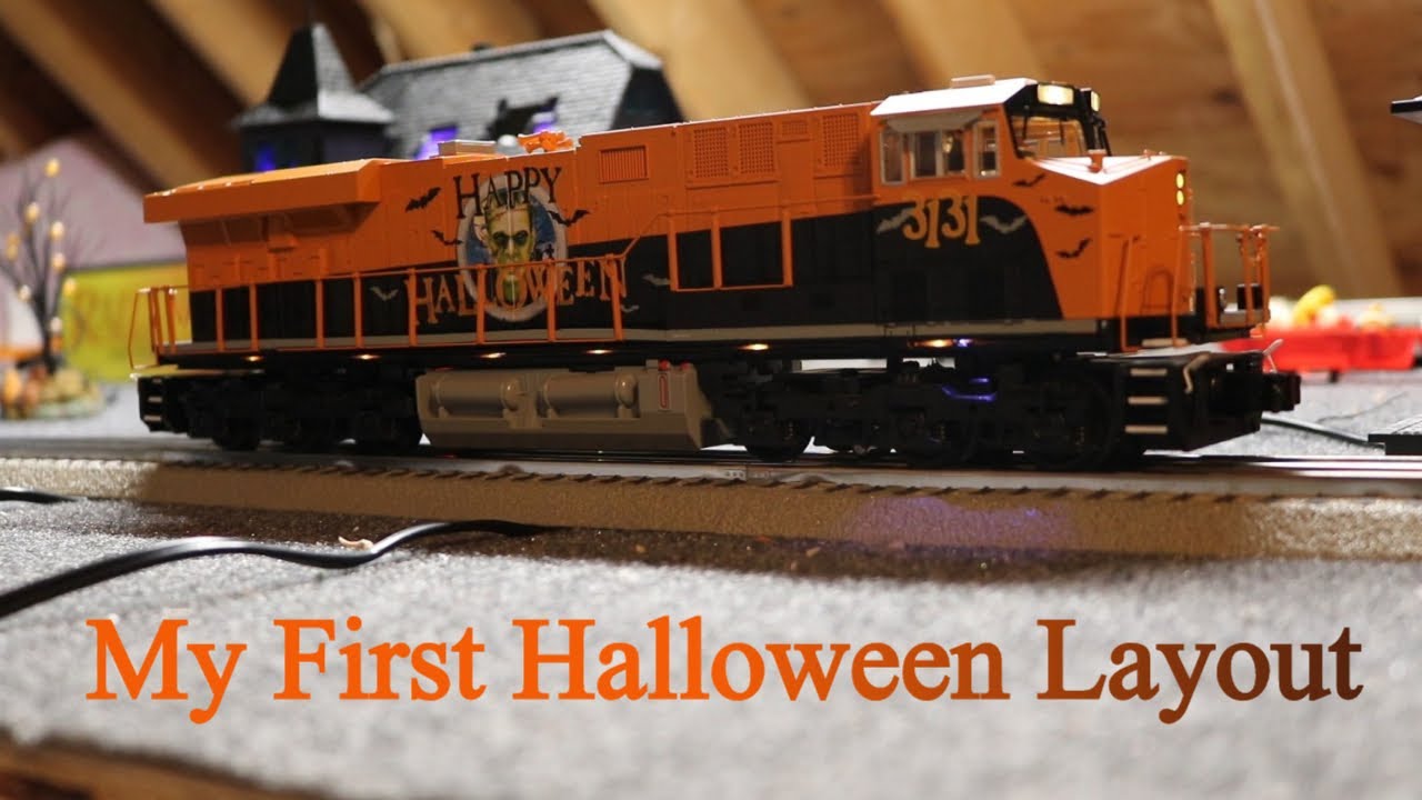 My First O Scale Halloween 2020 Layout
