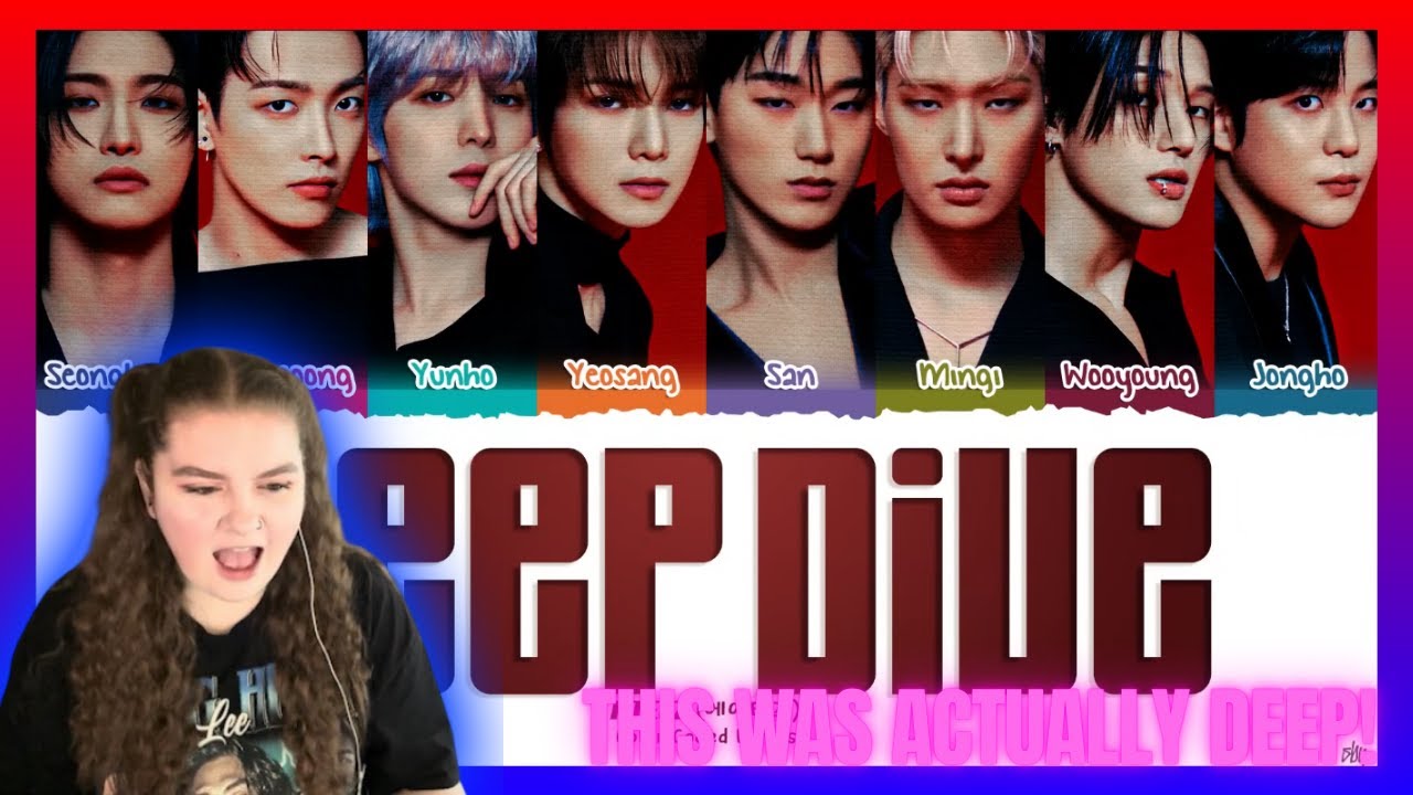 REACTING TO ATEEZ(에이티즈) - 'Deep Dive’ FOR THE FIRST TIME!! - DEEP DIVE WAS ACTUALLY DEEP!!