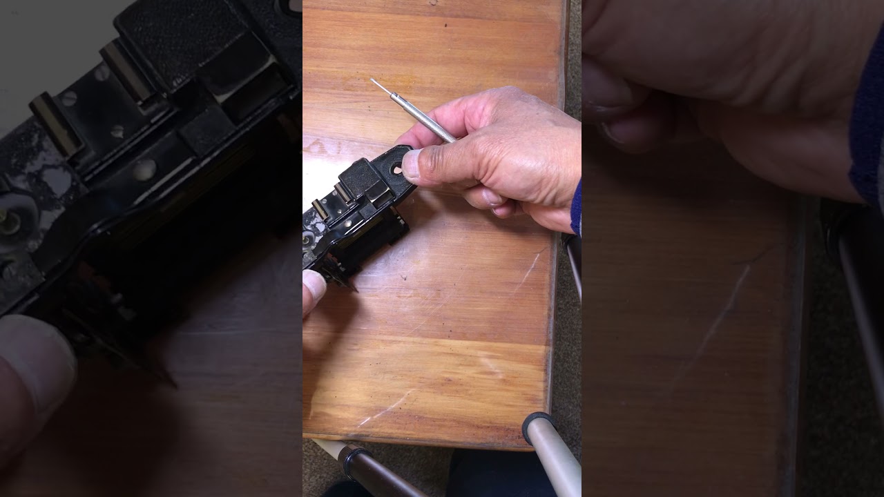 Zeiss Ikon Super Nettel and Contax IIIA shutter cable repairs