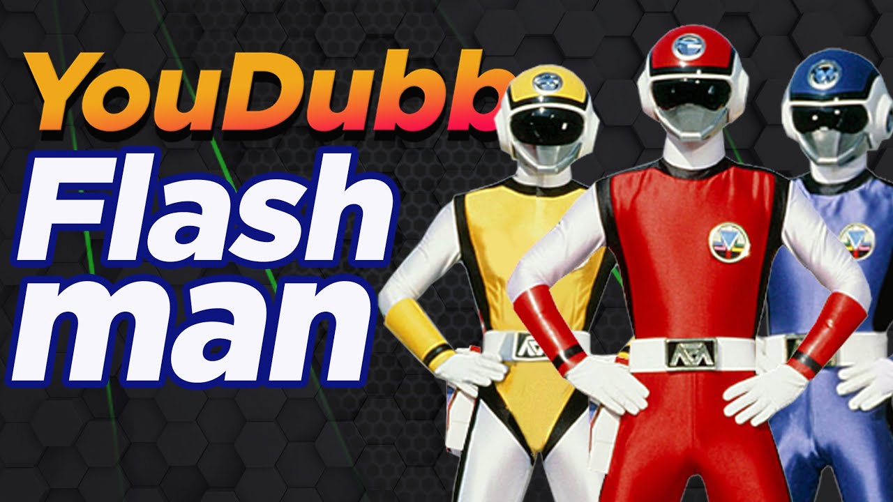 Flashman OP | Versão YouDubb (超新星フラッシュマン Chōshinsei Furasshuman)
