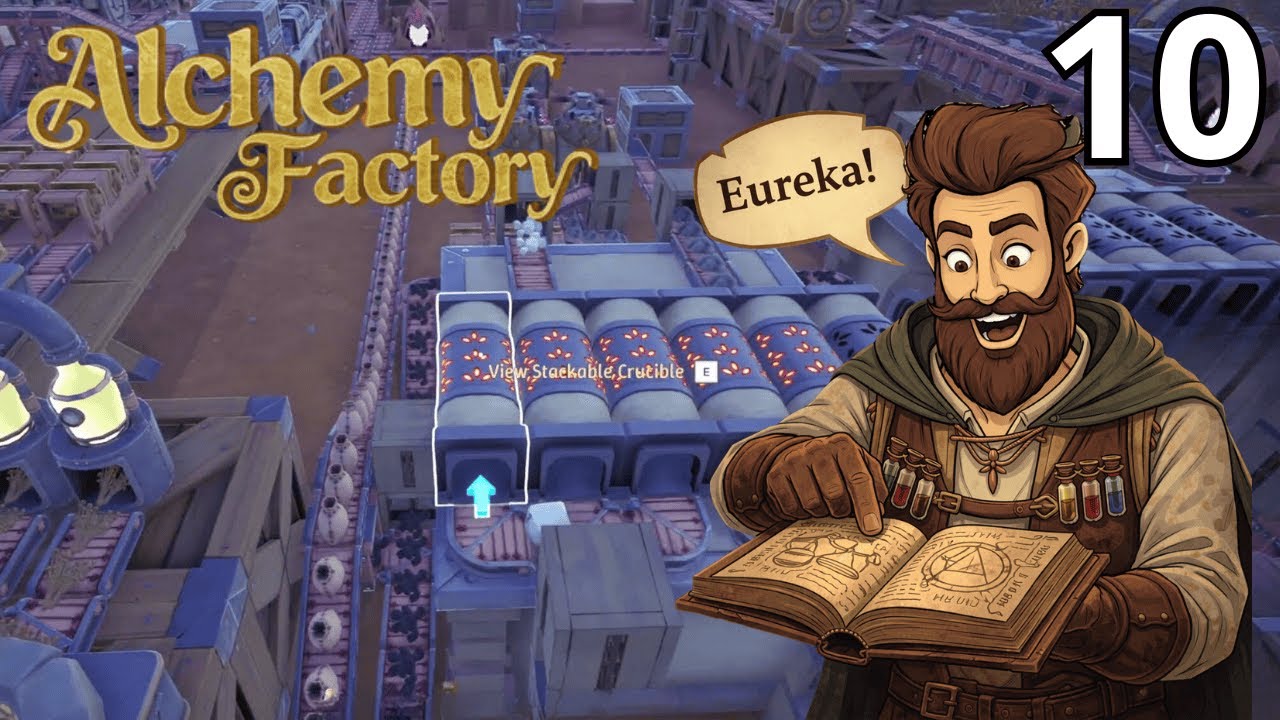 ARRIVIAMO AL 7° LIVELLO ALCHEMICO SBLOCCANDO TECNOLOGIE ASSURDE - [ALCHEMY FACTORY ep.10]