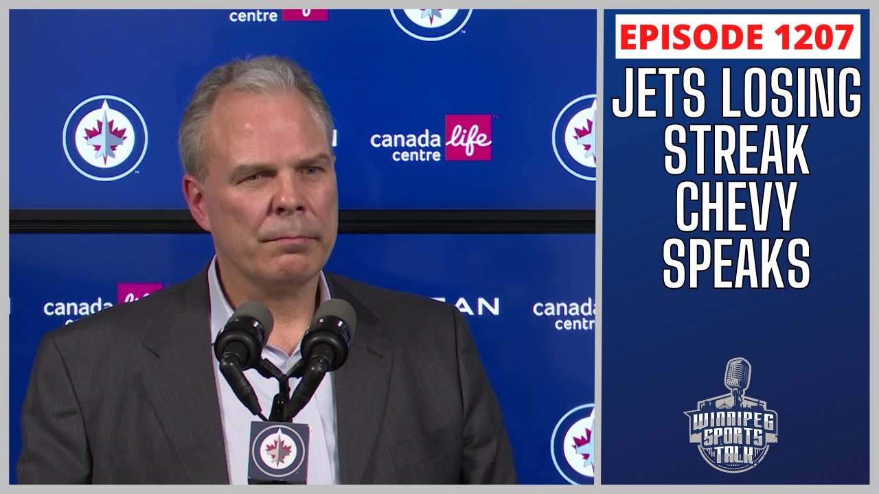 Winnipeg Jets nine game losing streak, Kevin Cheveldayoff speaks to the media