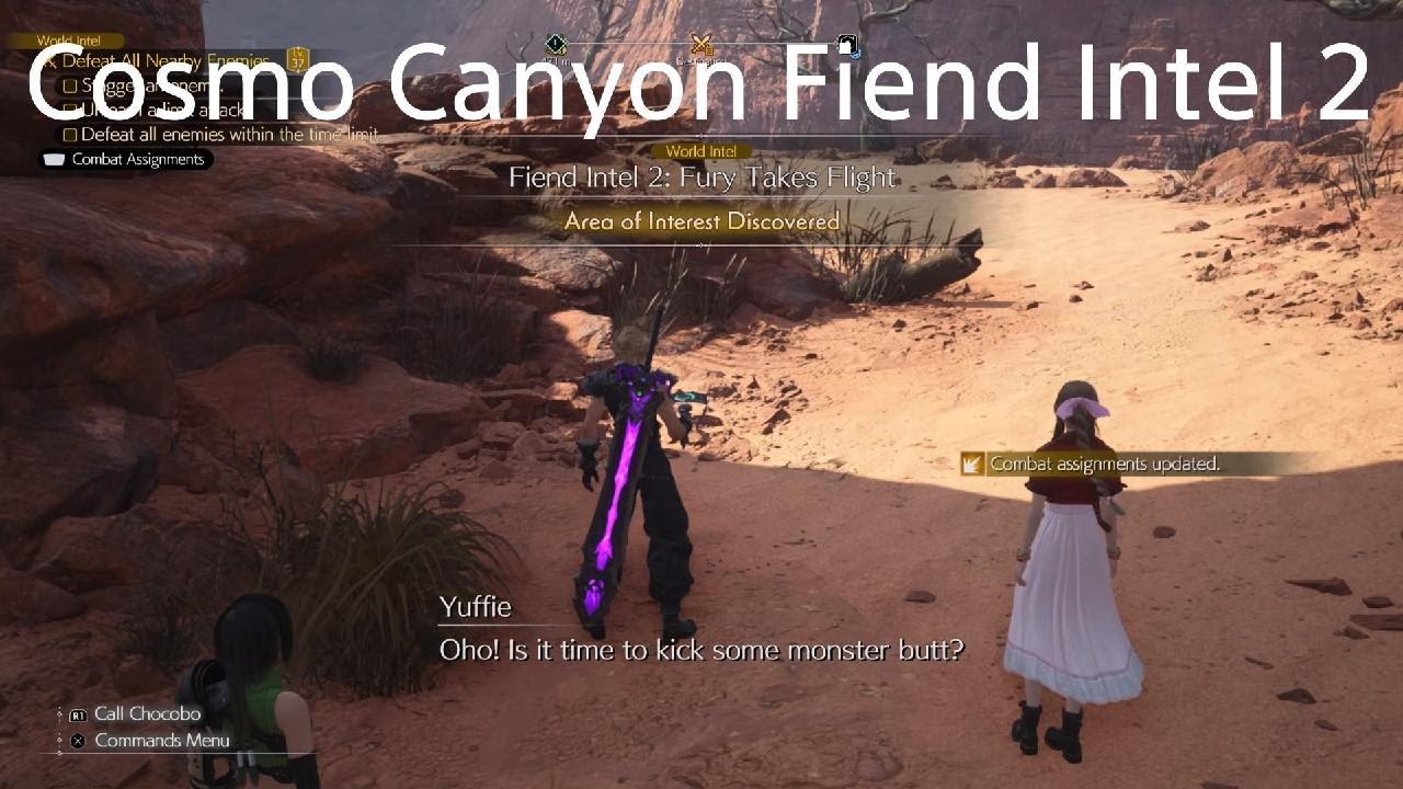 Cosmo Canyon Fiend Intel 2: Fury Takes Flight