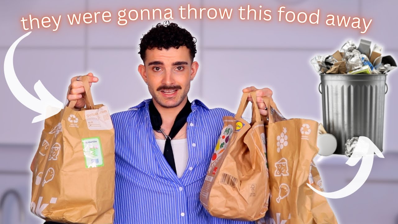 This Is What Supermarkets Throw Away (I Ate It All for 24 Hours)
