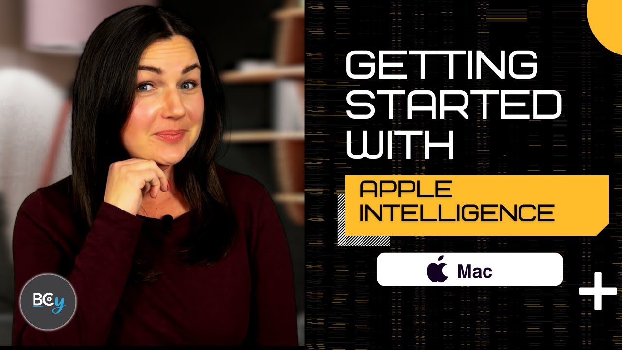 Apple Intelligence: начало работы на компьютере Mac