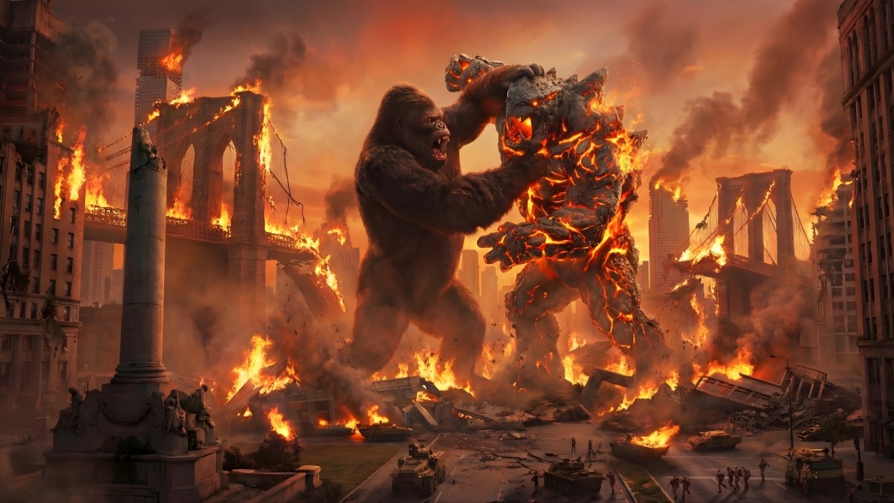Kong vs the Mountain Behemoth   Fall of the country