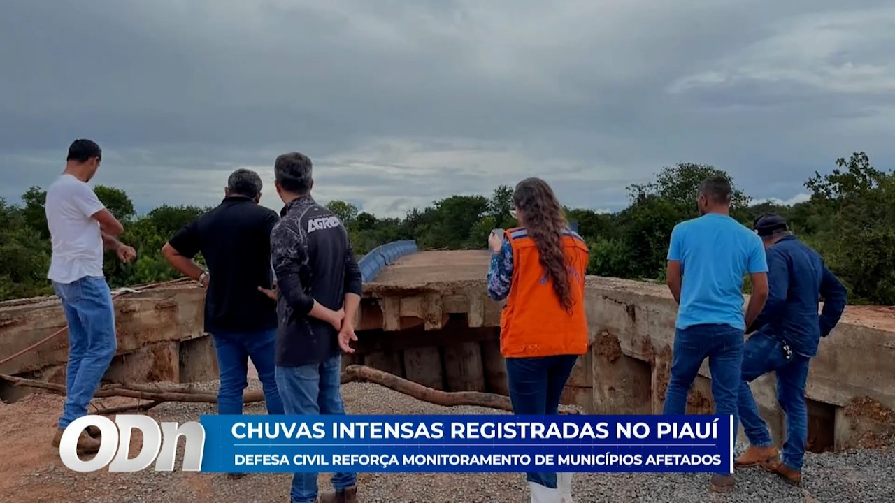 Chuvas intensas no Piauí: Defesa civil reforça monitoramento de municípios afetados 05 03 2026