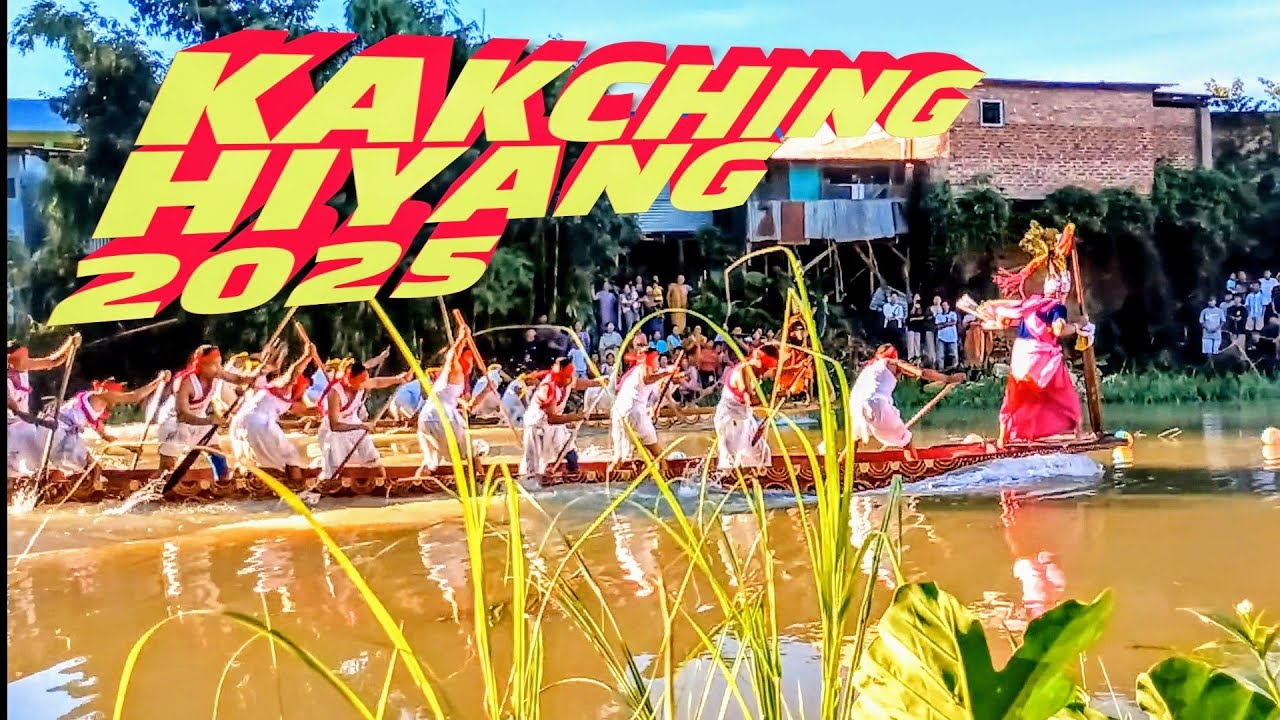 HIYANG KUMHEI KAKCHING 2025 a boat race #manipur #northeastindia #kakching #travel #asiancountries 