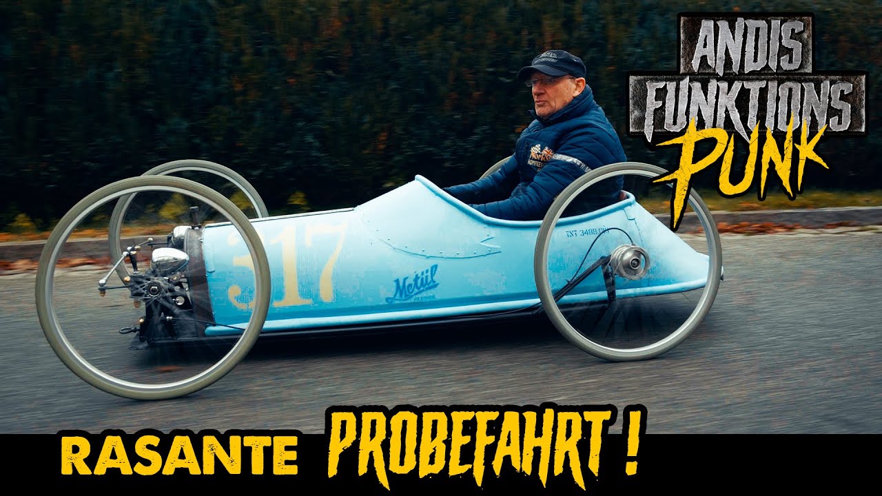 Rasante Probefahrt mit der Seifenkiste | Andi Feldmann