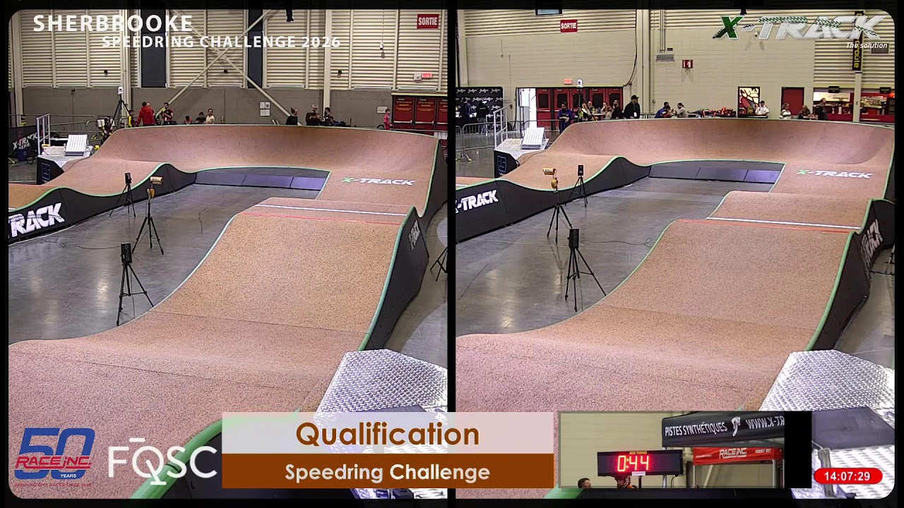 BMX X-track SpeedRing Challenge 7 Mars 2026 - Sherbrooke Qualifications