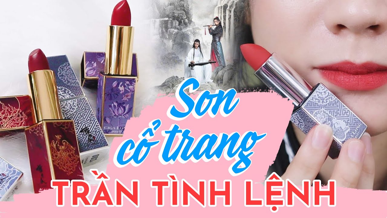 SON CỔ TRANG TRẦN TÌNH LỆNH ĐẸP HẾT HỒN | MỸ PHẨM NỘI ĐỊA TRUNG CIGALONG BEAUTY | HƯƠNG WITCH