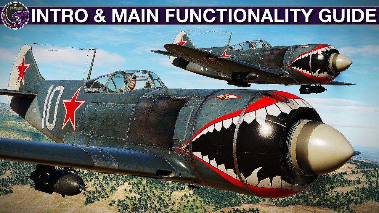 LA-7: Intro, Controls, Cockpit, Start, Engine, Weapons, Airfield Ops Guide | DCS