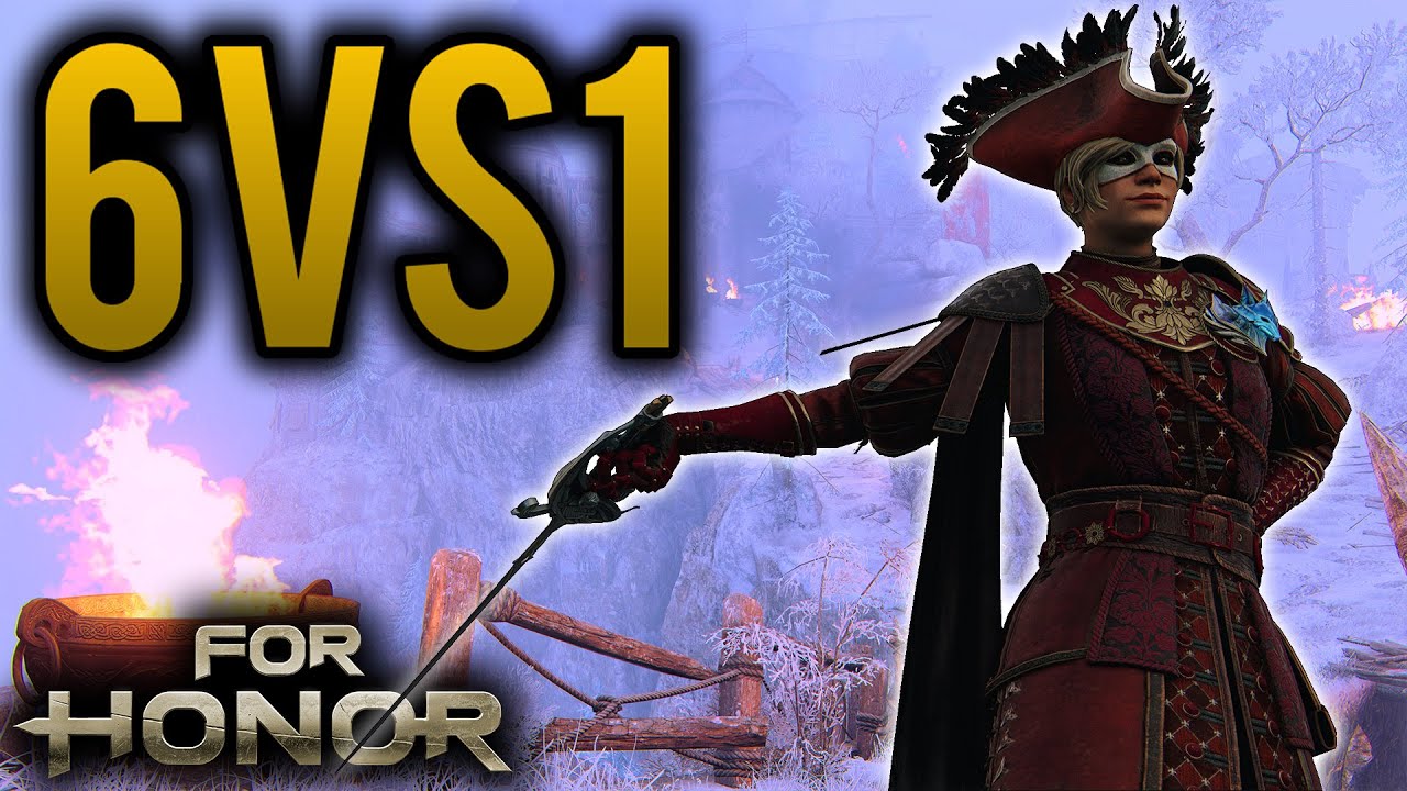 6vs1 for NEW Virtuosa Hero! [For Honor]