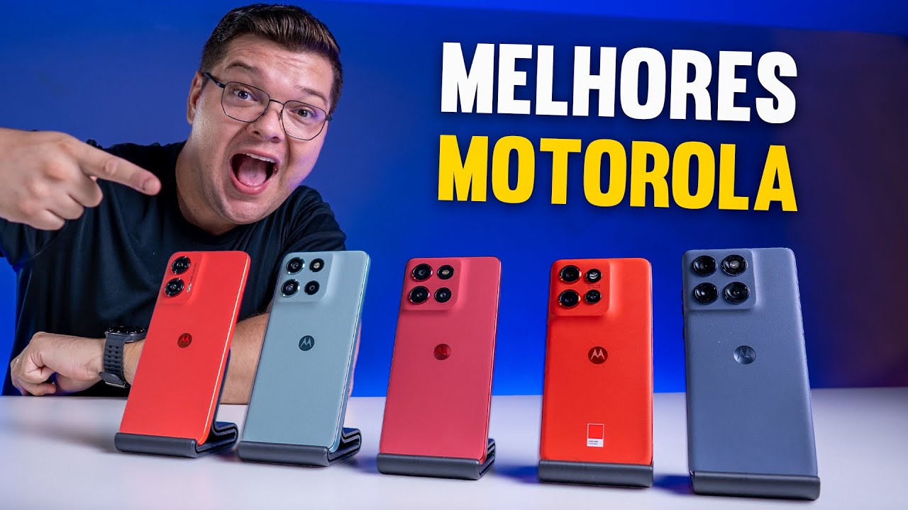 MELHORES CELULARES da MOTOROLA para COMPRAR em 2025! (atualizado)