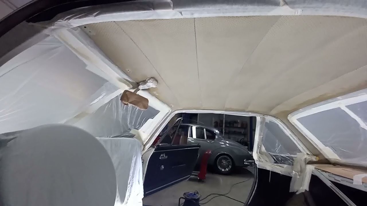 Verniciatura cielo Lancia Fulvia coupè