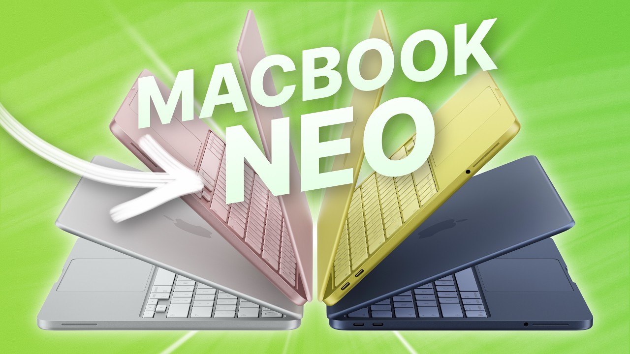 Nejlevnější MacBook Neo s procesorem z iPhonu je tu! (Alisczech vol. 1266)