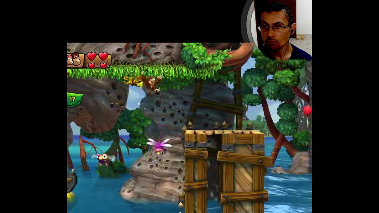 Shipwreck Shore, Secret Exit to Zip Line Shrine, DKC Tropical Freeze