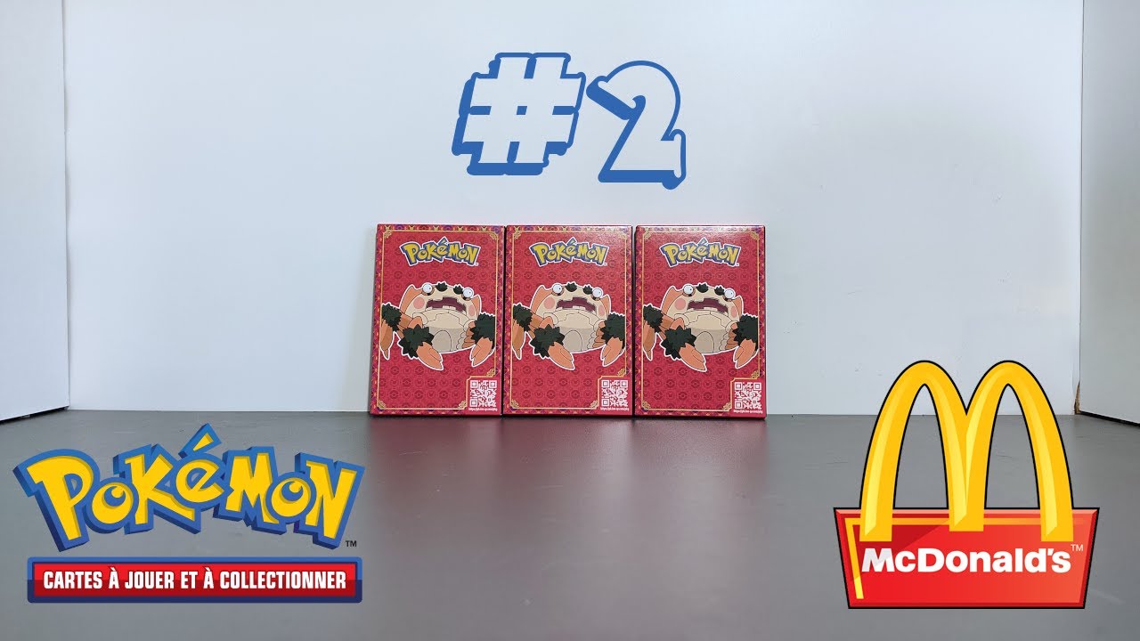 Cartes Pokémon McDo Décembre 2023 [#2]