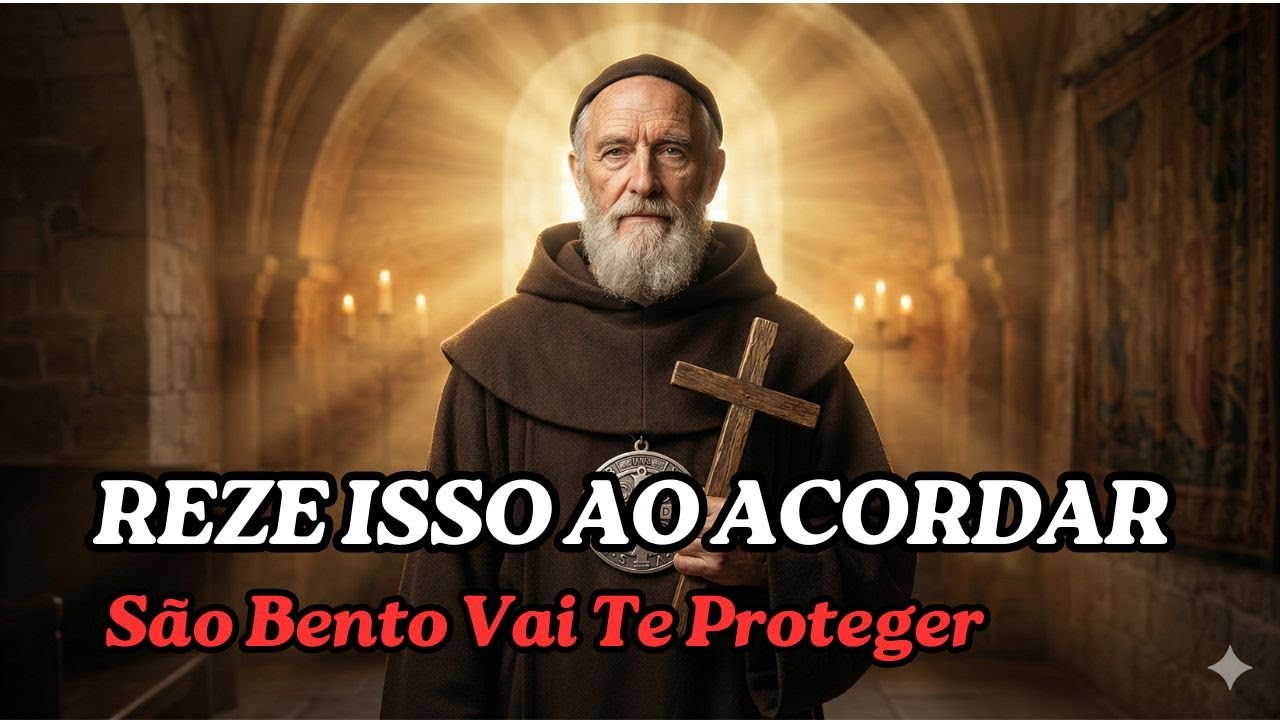 ORAÇÃO DA MANHÃ A SÃO BENTO – PROTEÇÃO, FÉ E LIBERTAÇÃO